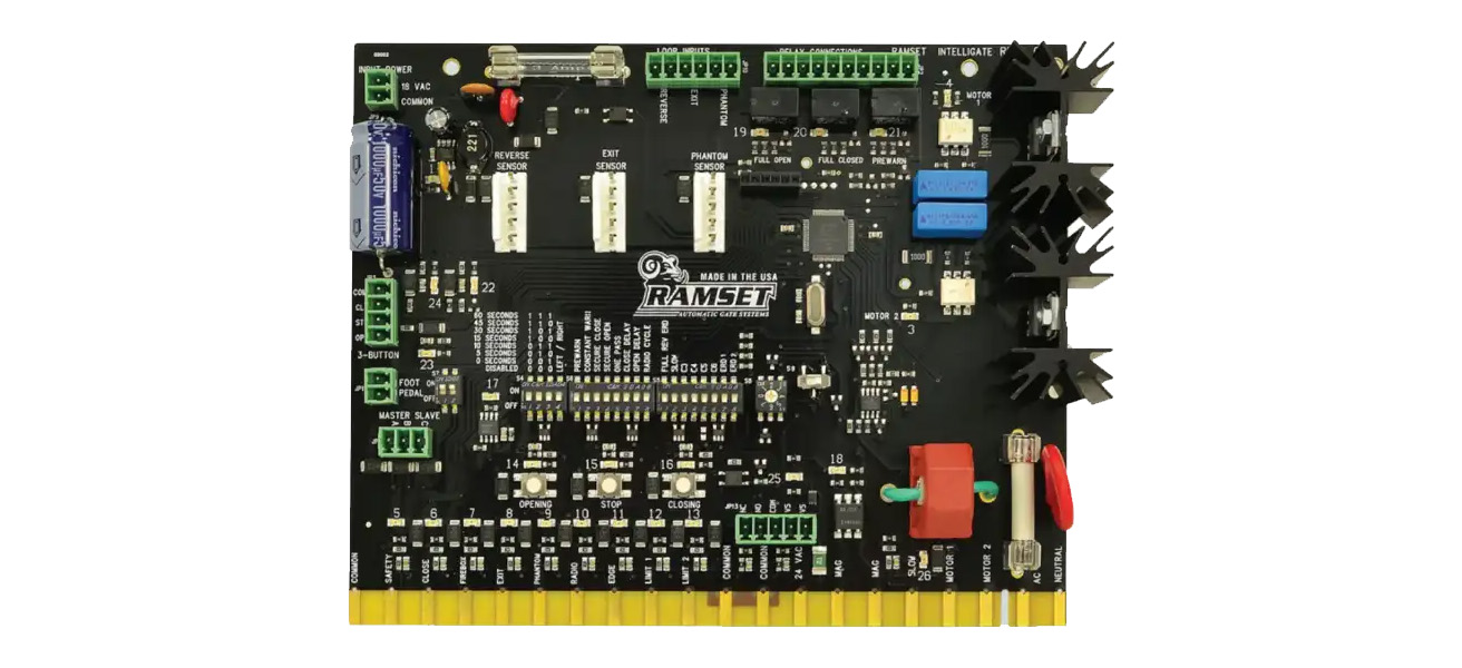 Ramset Gate Opener Control Board Integration with Ubiquiti Access Control